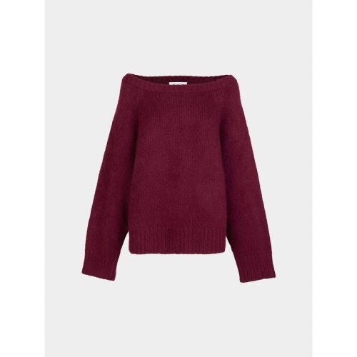 Cloud Cashmere and Silk Oversized Boat-Neck Sweater | Size: M