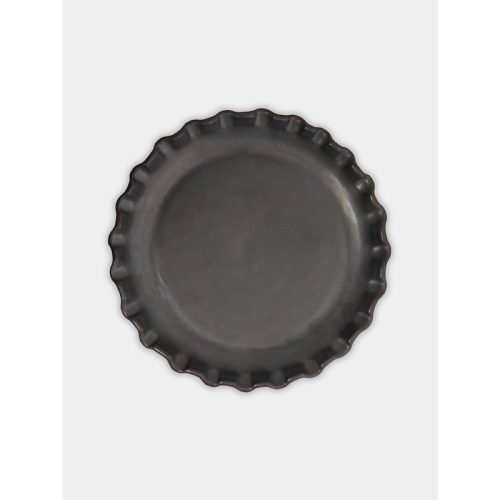 Hand-Glazed Ceramic Dinner Plates (Set of 4)