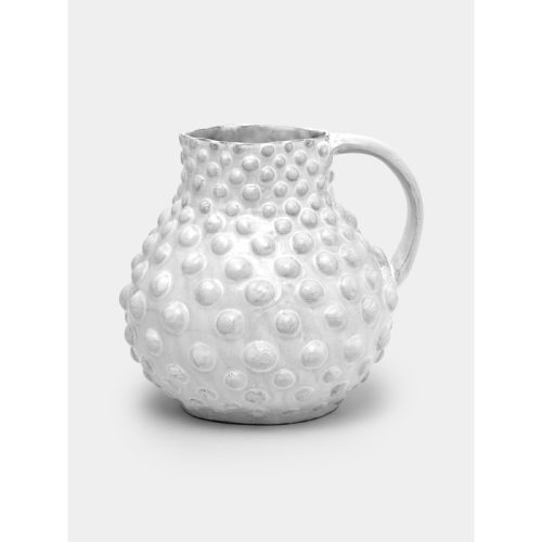 Adlade Hand-Glazed Ceramic Large Pitcher