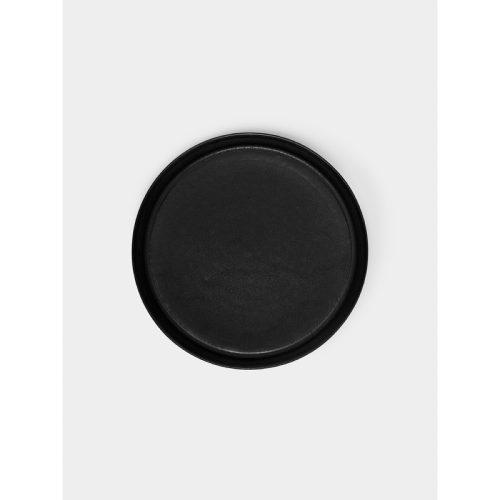 Black Clay Small Plates (Set of 4)
