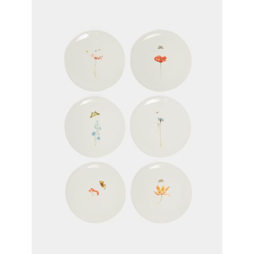Bloom Ceramic Dinner Plates (Set of 6)