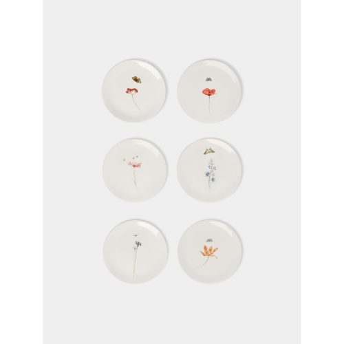 Bloom Ceramic Salad/Dessert Plates (Set of 6)