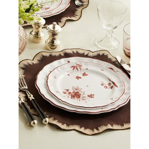 Camaeu Hand-Painted Ceramic Salad/Dessert Plates (Set of 2)
