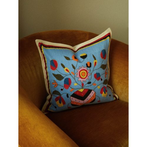 Cashmere Floral Cushion (20in/51cm)