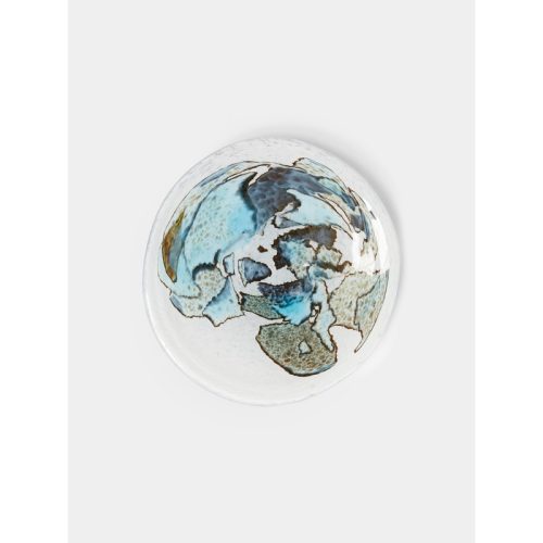 Hand-Blown Murano Glass Salad/Dessert Plates (Set of 2)