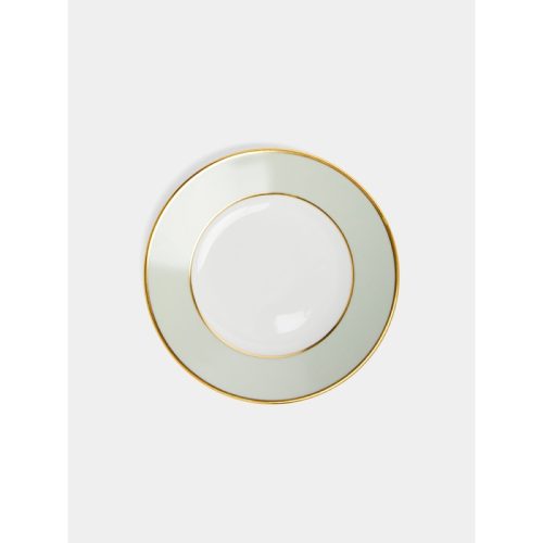 Hand-Painted Porcelain Bread Plate