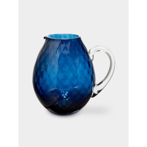 Idra Balloton Hand-Blown Murano Glass Pitcher