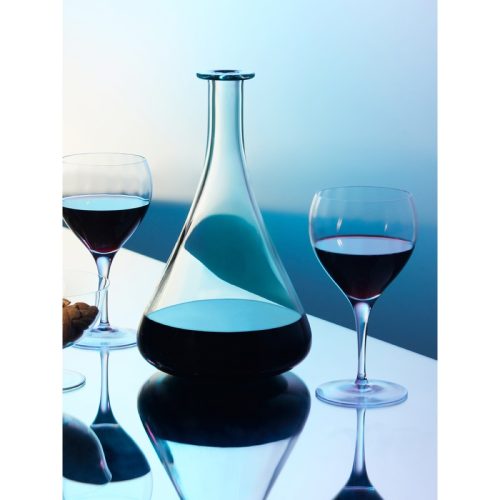 Optic Hand-Blown Crystal Wine Carafe