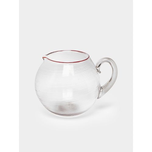 Palla Hand-Blown Murano Glass Water Jug