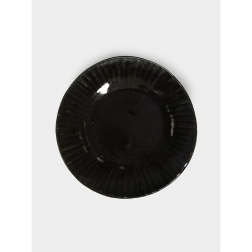Paper Hand-Glazed Ceramic Dinner Plates (Set of 6)