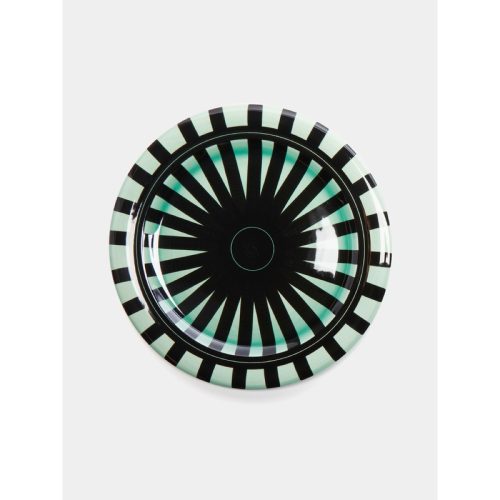 Ritzen Hand-Painted Ceramic Dinner Plates (Set of 4)