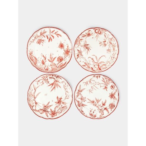 Rocaille Ceramic Dinner Plates (Set of 4)