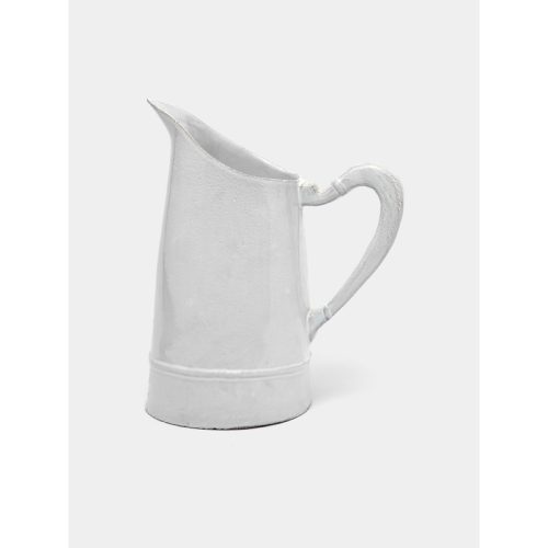 Simple Hand-Glazed Ceramic Large Pitcher