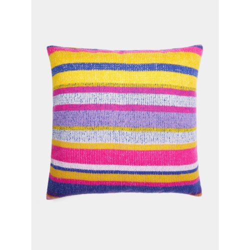 Stripe Super Soft Cashmere Cushion (20in/51cm)