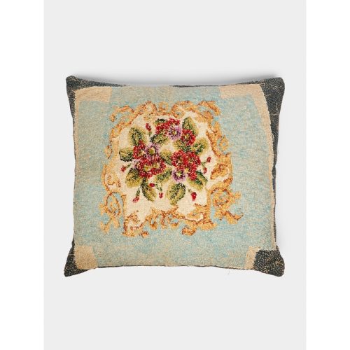 19th-Century French Tapestry Wool Cushion (21in/54cm)