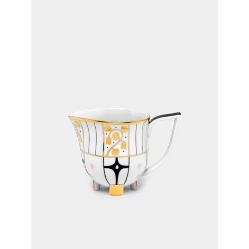 Dco Vienne Hand-Painted Porcelain Creamer