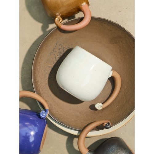 Elephant Ceramic Mugs (Set of 4)