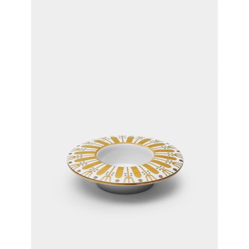 Hand-Painted Porcelain Tealight Holder