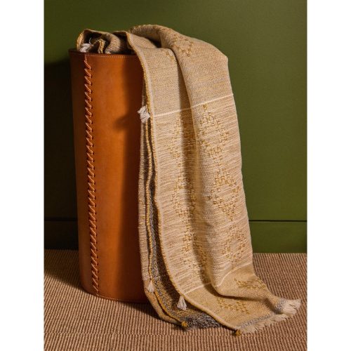 Handwoven Wool and Alpaca Throw (71in/1.8m)