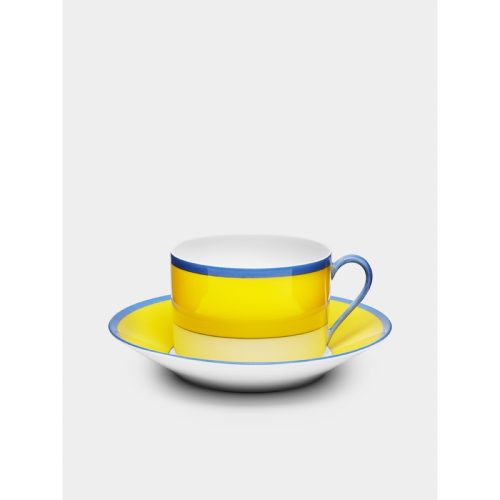 Monet Porcelain Breakfast Cup and Saucer