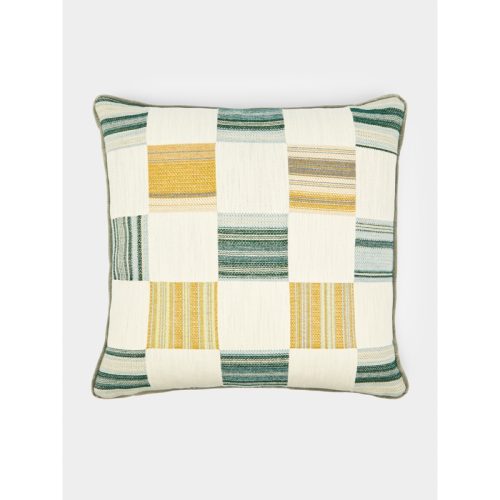 Patch Cotton Bed Cushion (23.5in/60cm)