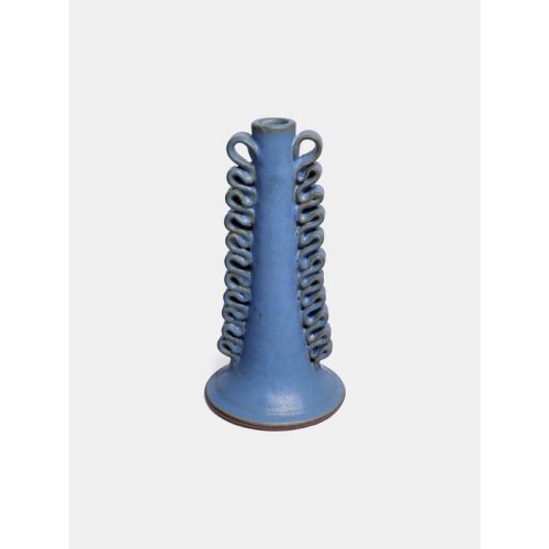 Ribete Hand-Glazed Ceramic Medium Candle Holder