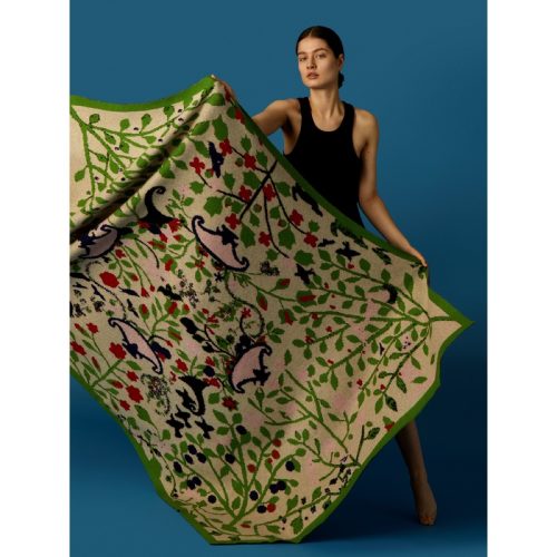 Eden’s Garden Cashmere Blanket (71in/1.8m)