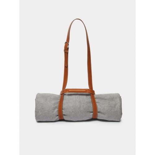 Leather Picnic Blanket Holder