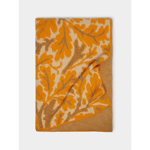 Oak Leaf Cashmere King-Size Bedspread (110in/2.8m)