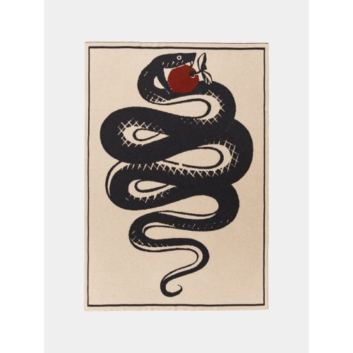 Serpents Apple Cashmere Blanket
