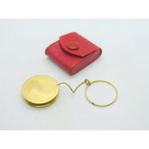 Ealry 20th Century French 9ct Yellow Gold Small Yoyo Antique c1920 by ‘SM’