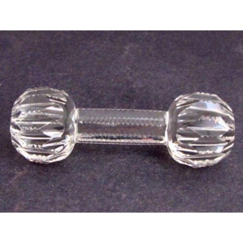 American Brilliant Period Cut Glass knife rest  Antique