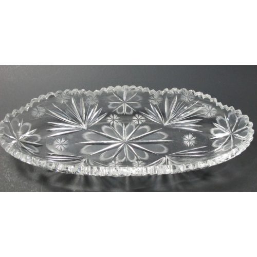 American Brilliant Period hand Cut Glass  celery