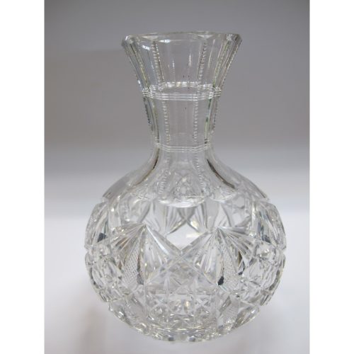 Signed Hawkes Yeddo ABP Carafe American Brilliant Period hand Cut Glass