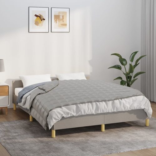 Couverture leste Gris 122×183 cm 5 kg Tissu
