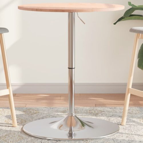 Table de bar 60×89,5 cm bois massif de htre